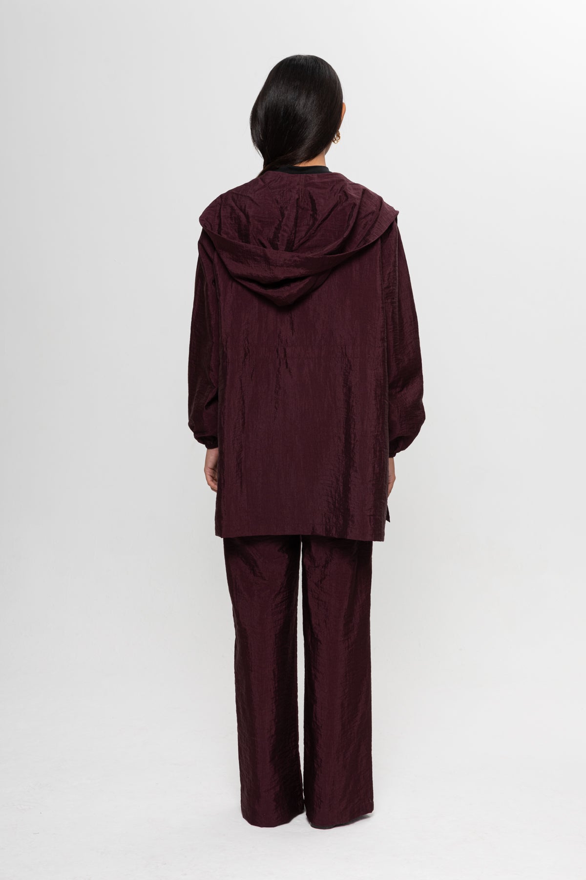 BORDO ÖNÜ ÇITÇITLI PANTOLON TAKIM