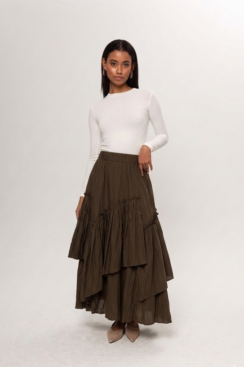 ACI KAHVE KRAŞLI KAT KAT ETEK