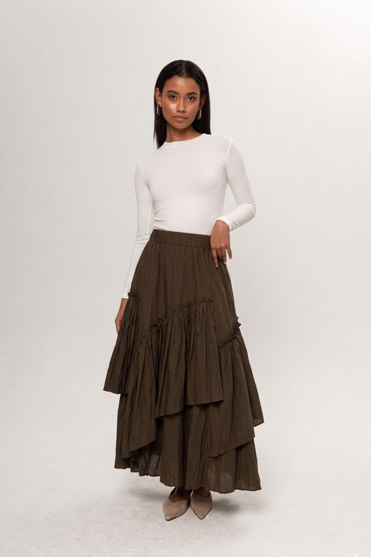 ACI KAHVE KRAŞLI KAT KAT ETEK