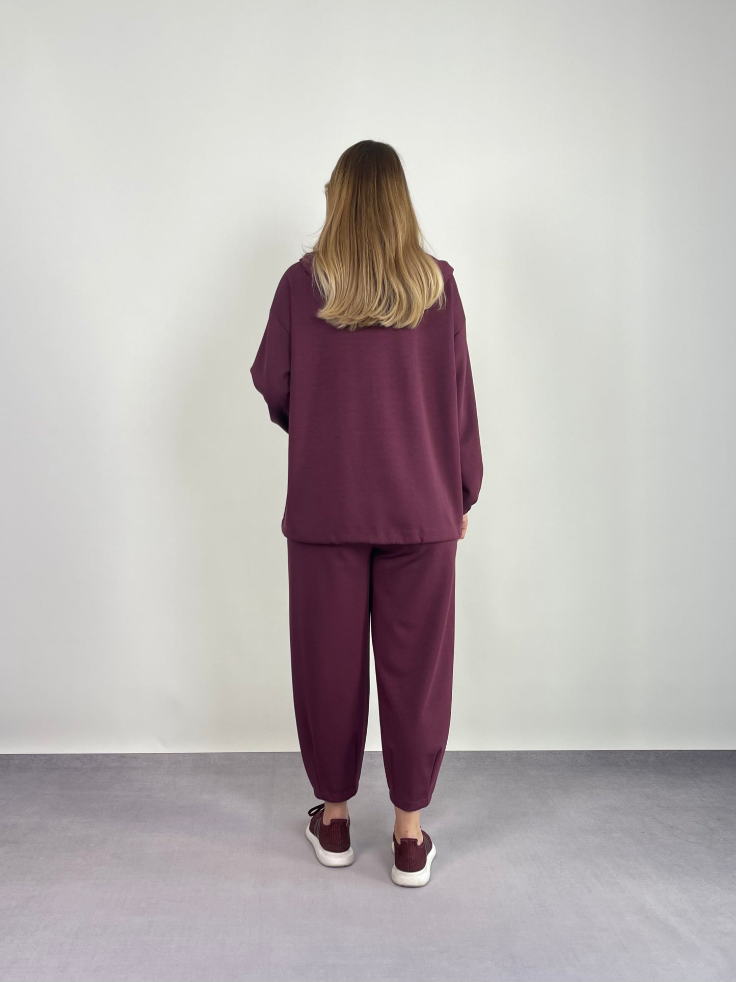 BORDO ÇITÇITLI EŞOFMAN TAKIM - ASKINKAYA