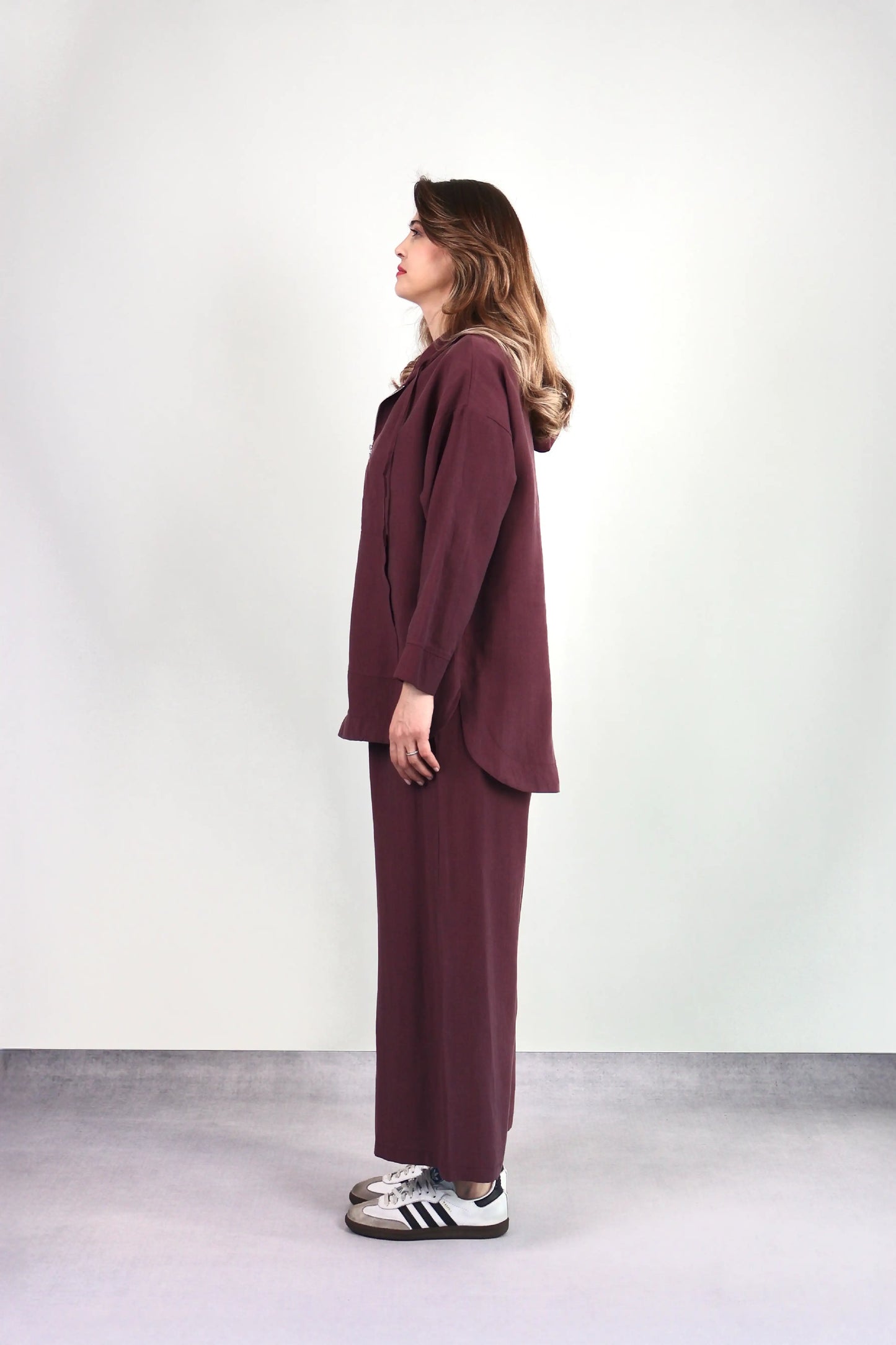 MÜRDÜM LYOCELL KAPÜŞONLU PANTOLON TAKIM