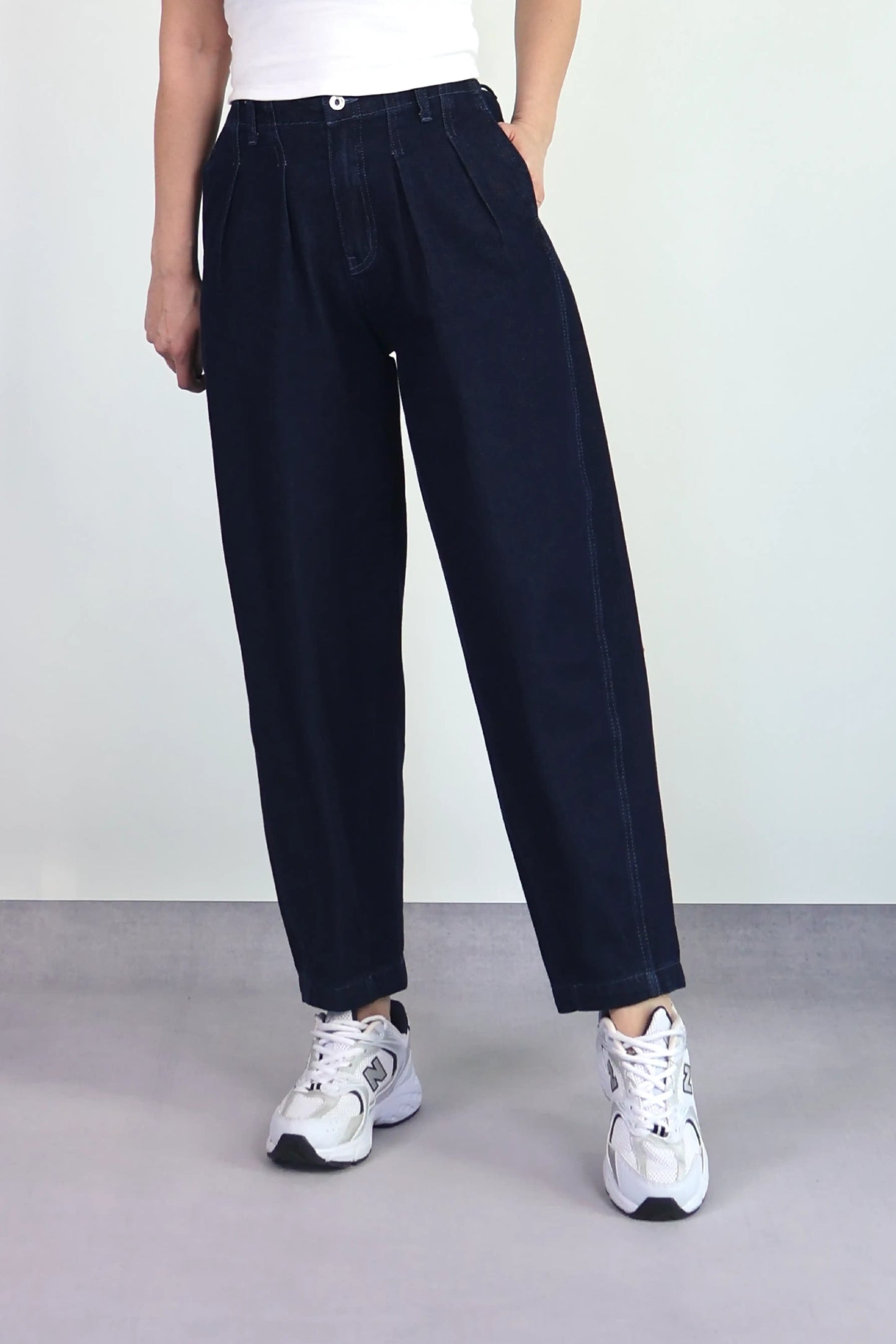 KOYU DENIM MOM JEAN PANTOLON