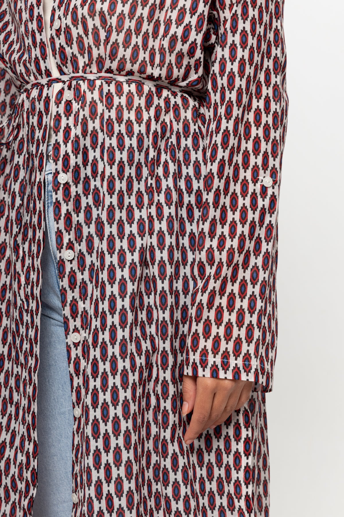 BEJ RENKLİ GÖMLEK ELBİSE