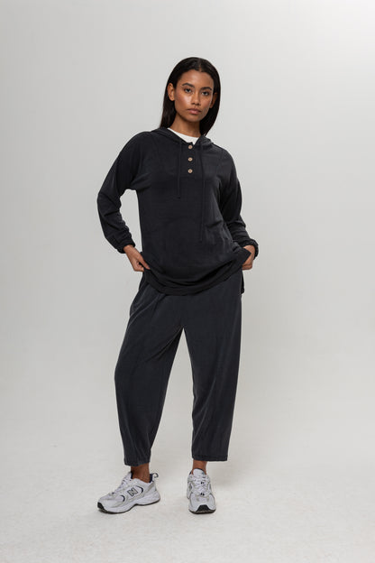 ANTRASİT ÖNDEN DÜĞMELİ İKİLİ TAKIM