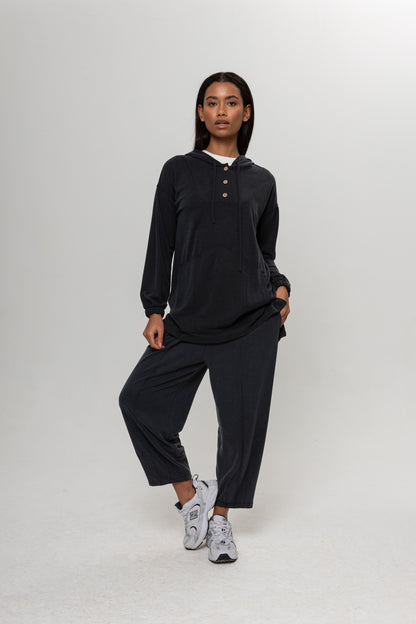 ANTRASİT ÖNDEN DÜĞMELİ İKİLİ TAKIM