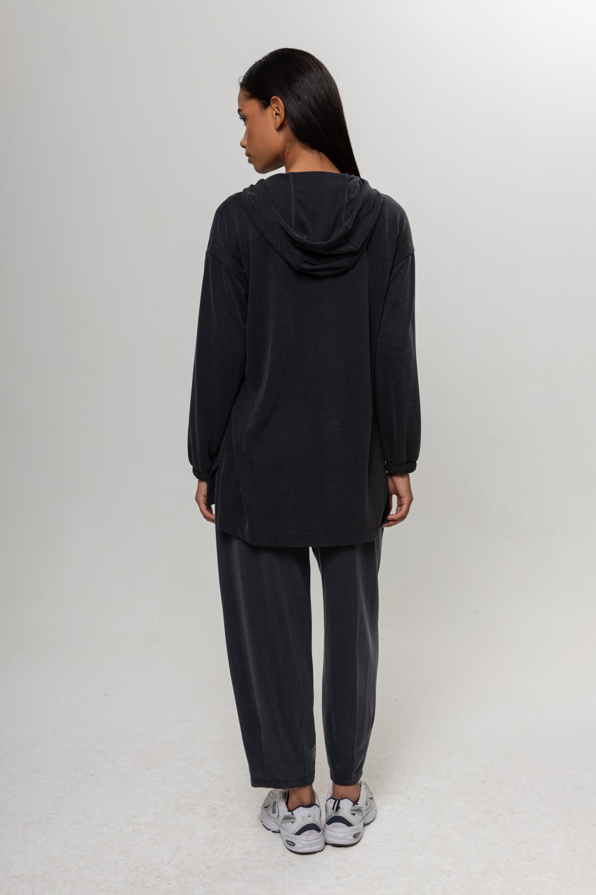 ANTRASİT ÖNDEN DÜĞMELİ İKİLİ TAKIM