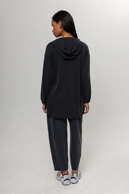 ANTRASİT ÖNDEN DÜĞMELİ İKİLİ TAKIM