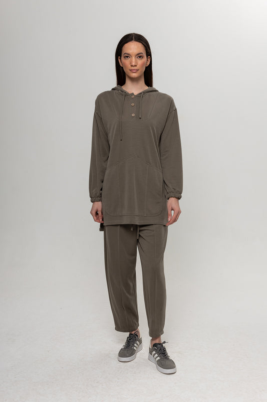 HAKİ ÖNDEN DÜĞMELİ İKİLİ TAKIM