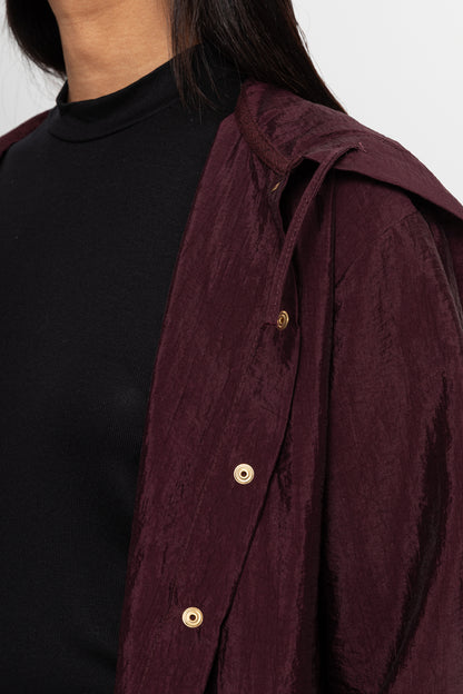 BORDO ÖNÜ ÇITÇITLI PANTOLON TAKIM