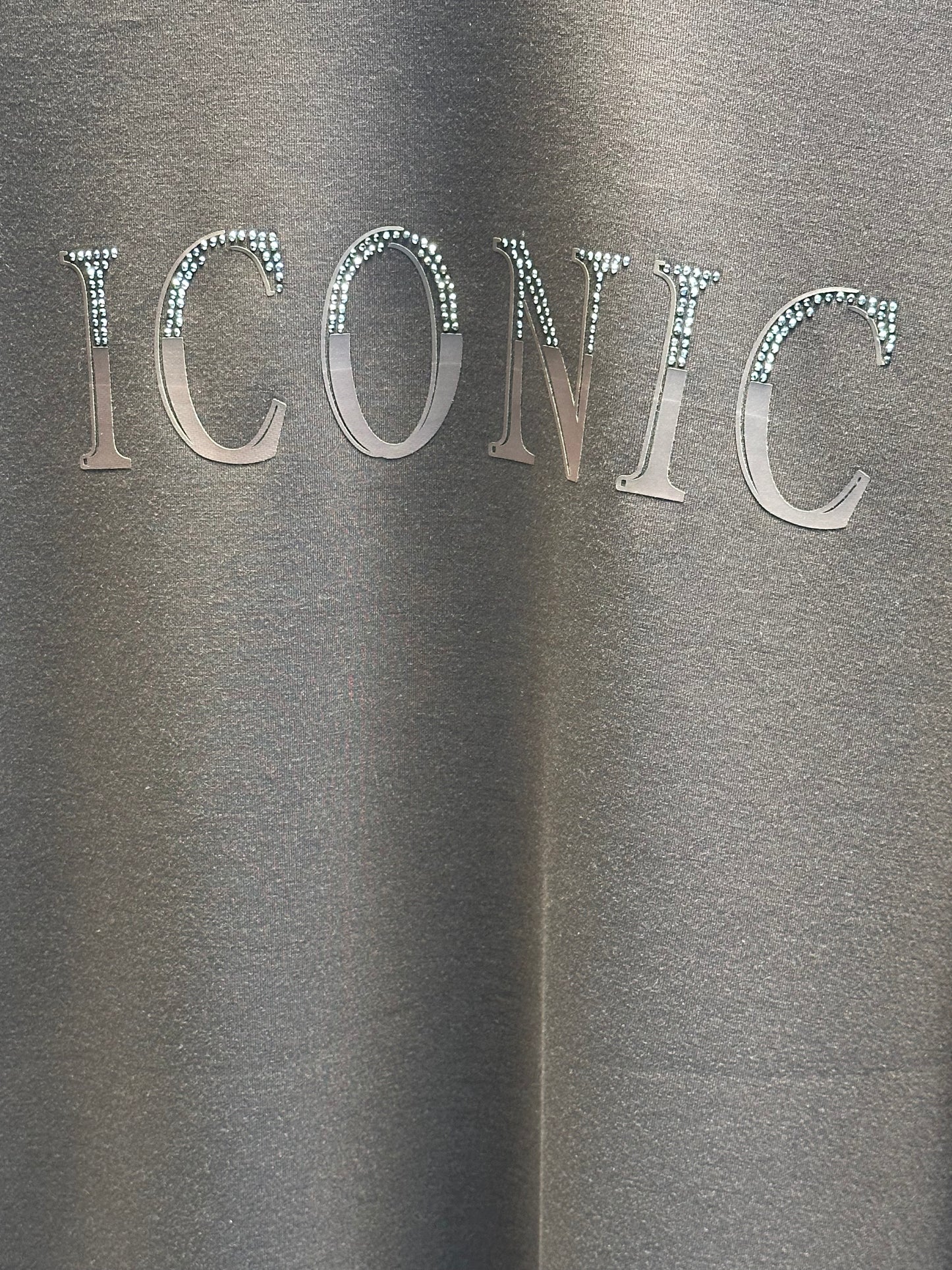 KAHVE  TAŞ VE YÜKSEK BASKILI ŞIK PANTOLON TAKIM