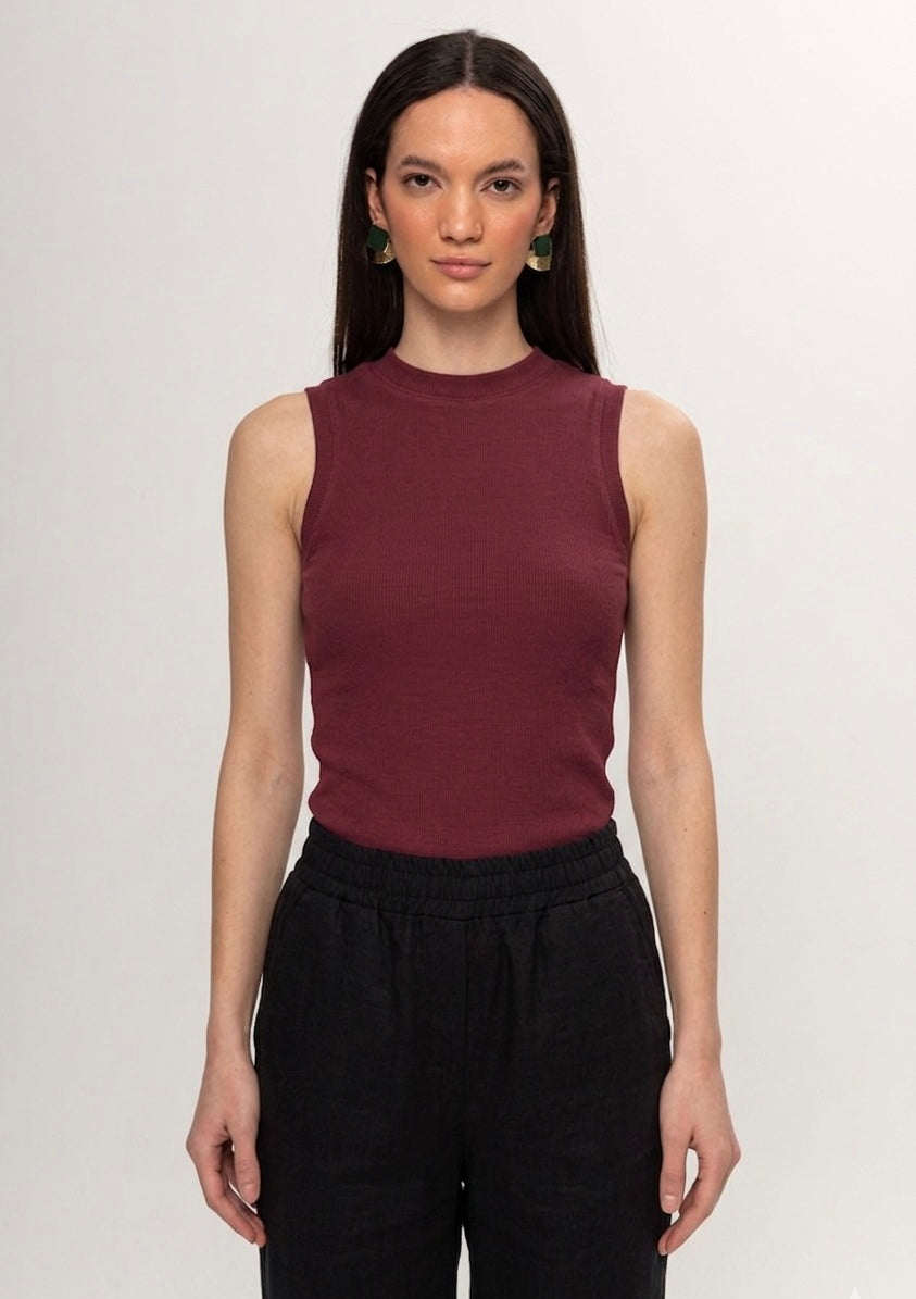 BORDO FİTİLLİ SIFIR KOL ATLET