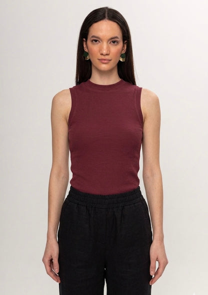 BORDO FİTİLLİ SIFIR KOL ATLET
