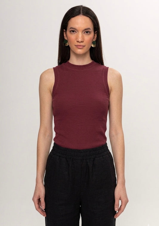 BORDO FİTİLLİ SIFIR KOL ATLET