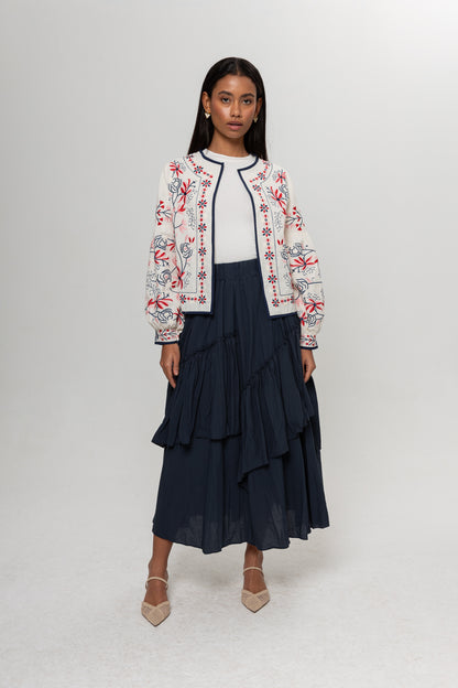 FÜME KRAŞLI KAT KAT ETEK