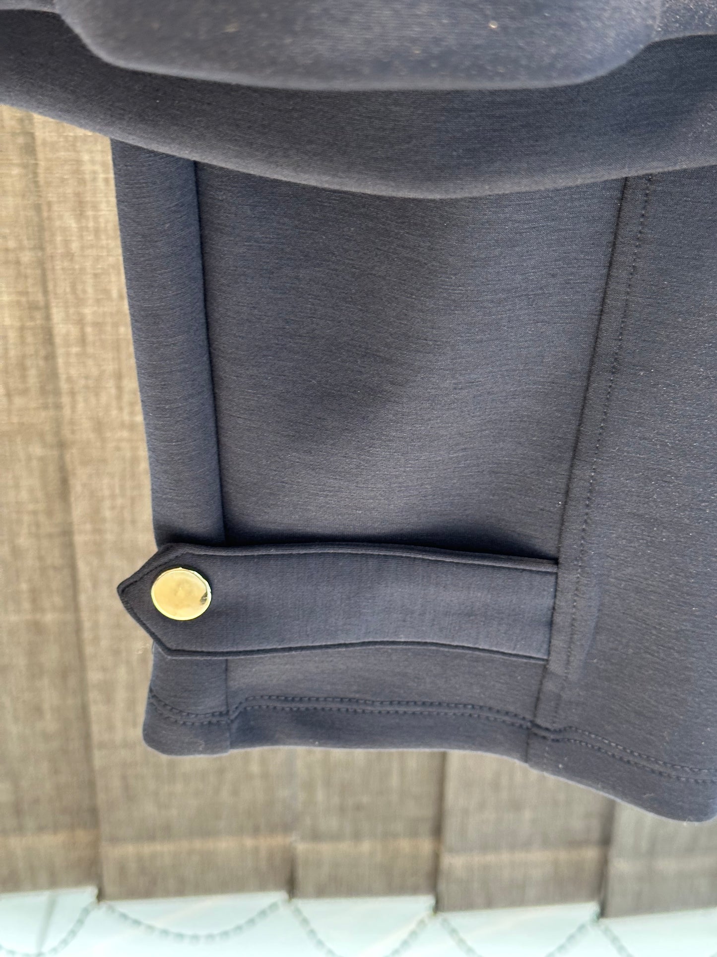 LACİVERT TAŞ VE YÜKSEK BASKILI ŞIK PANTOLON TAKIM