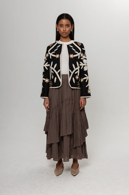 VİZON KRAŞLI KAT KAT ETEK