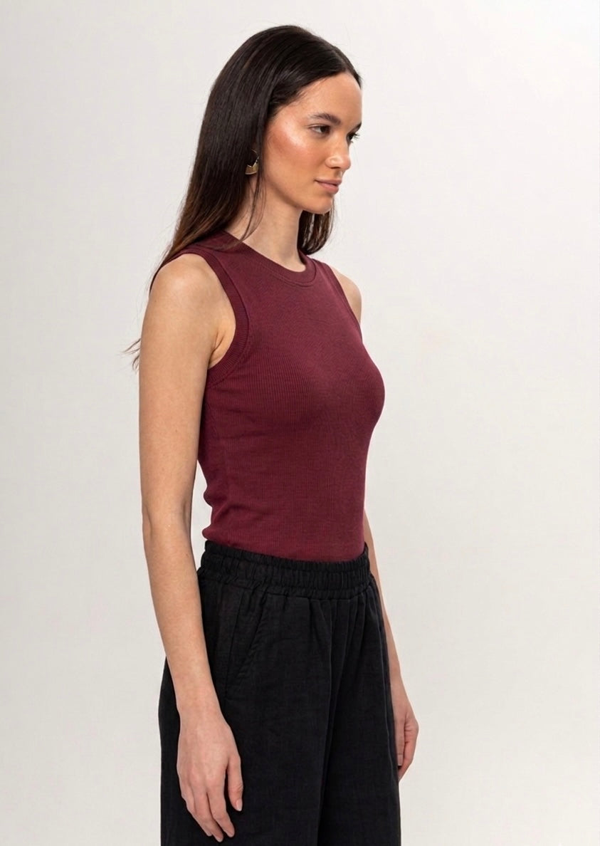 BORDO FİTİLLİ SIFIR KOL ATLET