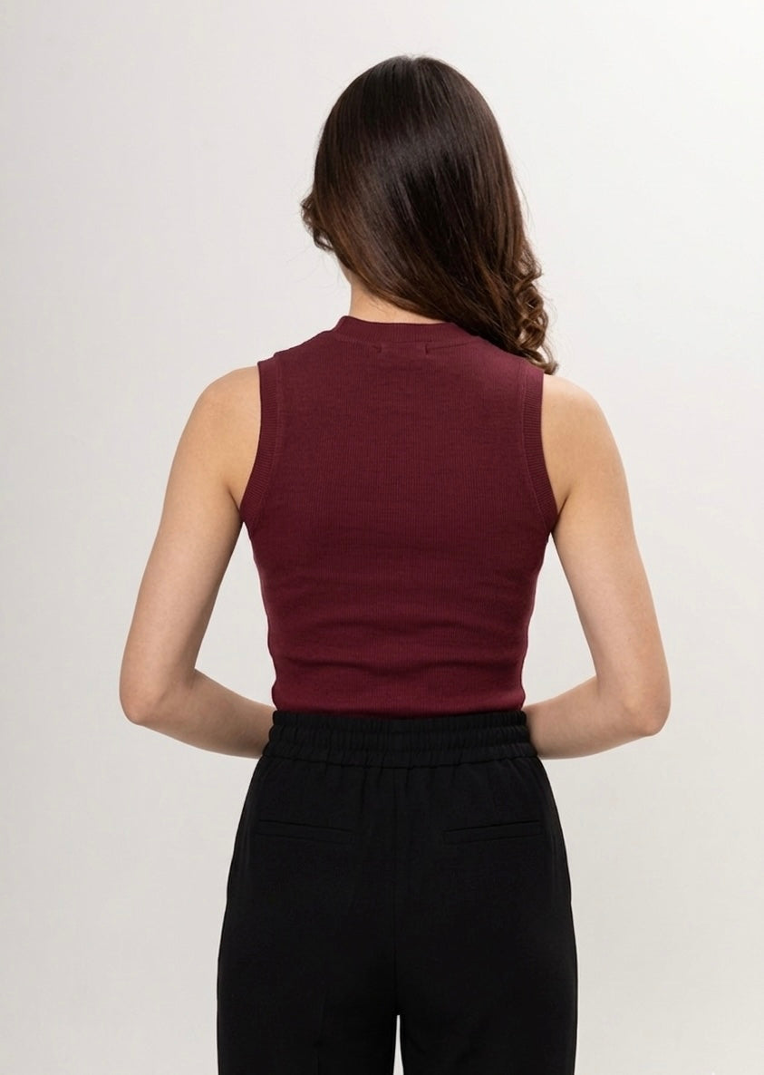 BORDO FİTİLLİ SIFIR KOL ATLET
