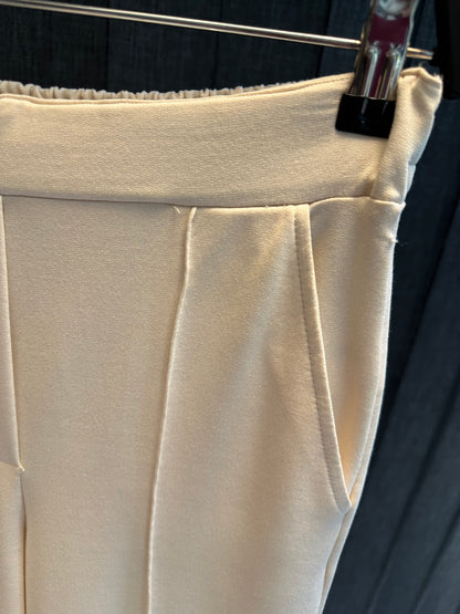 KREM NERVÜRLÜ BOL PAÇA PANTOLON