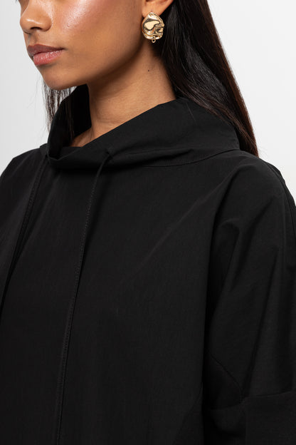 SİYAH DEGAJE YAKA PANTOLON TAKIM