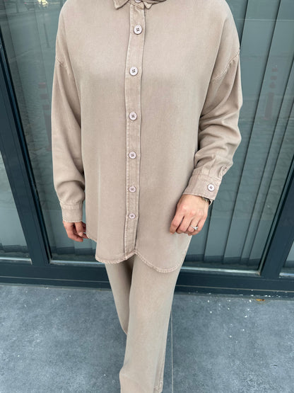 VİZON GÖMLEKLİ PANTOLON TAKIM