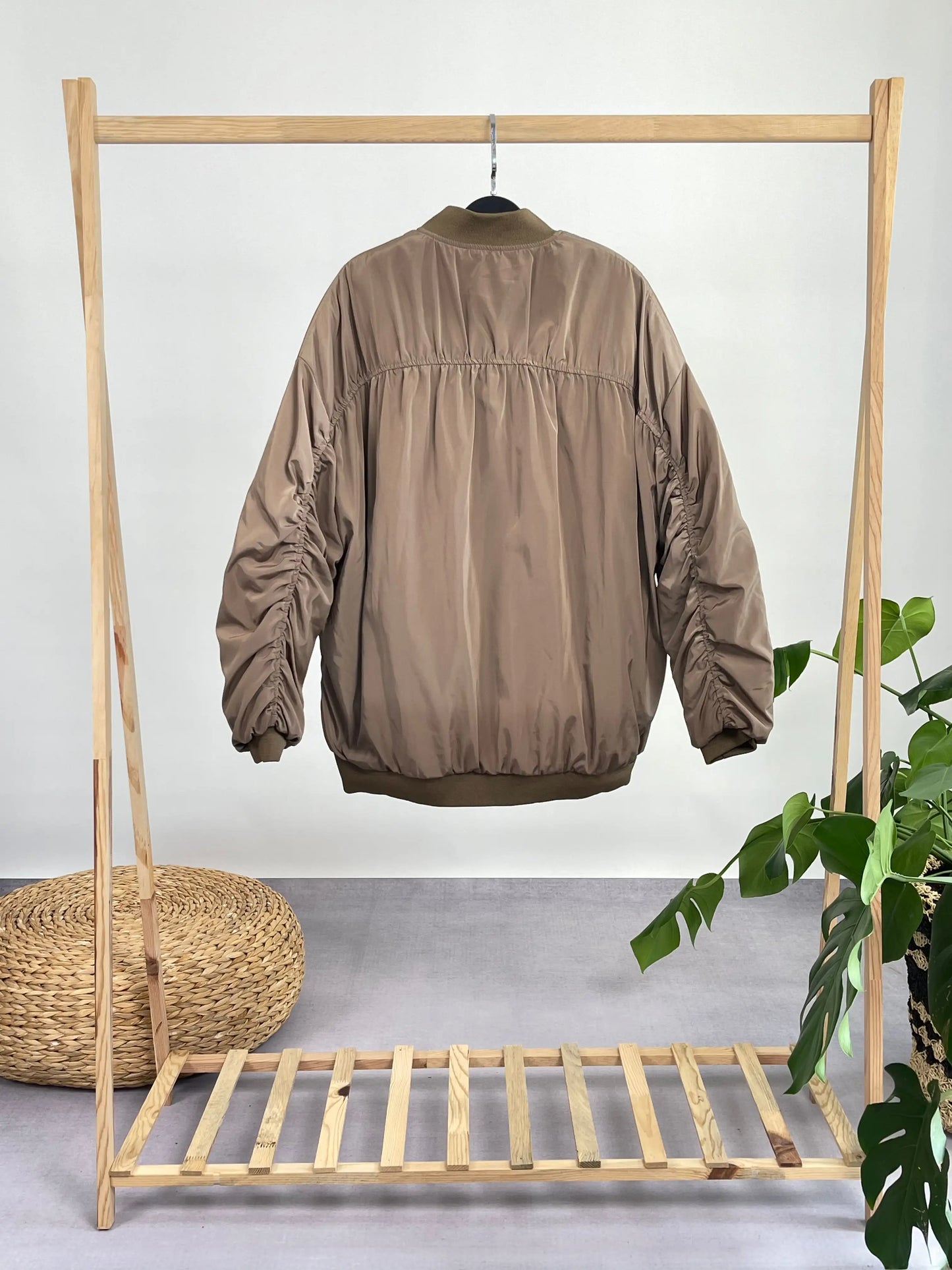 HAKİ OVERSIZE BOMBER MONT - ASKINKAYA