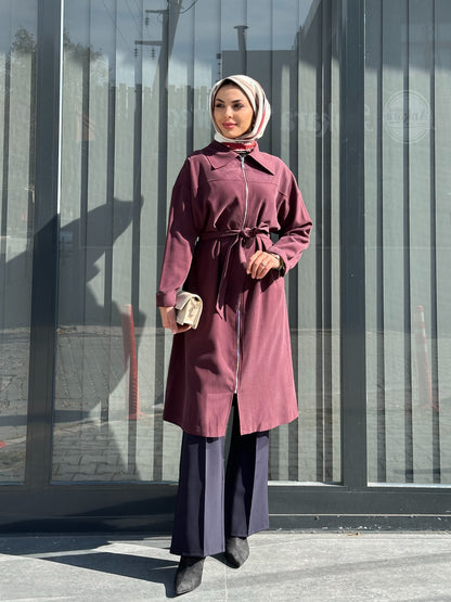 BORDO KENDİNDEN KEMERLİ KAP