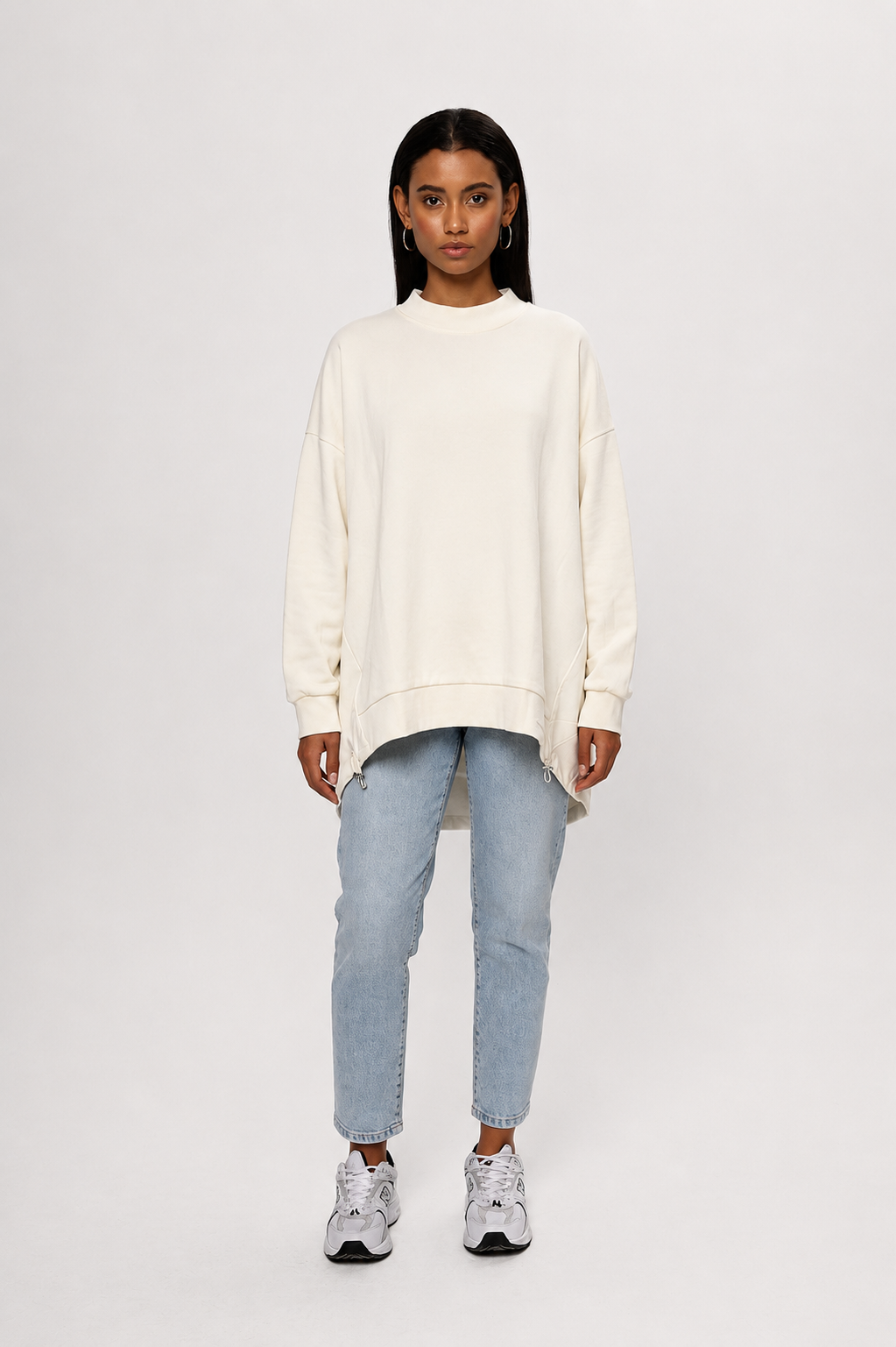 SARI OVERSİZE SWEAT