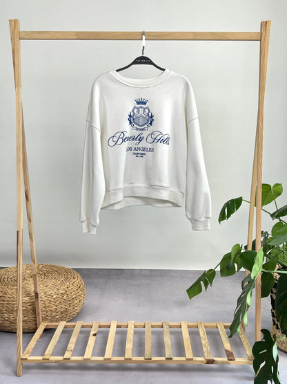 EKRU BEVERLY HILLS SWEATSHIRT - ASKINKAYA