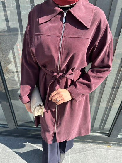 BORDO KENDİNDEN KEMERLİ KAP