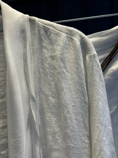 BEYAZ İPEK DETAY ETEKLİ KAP TAKIM