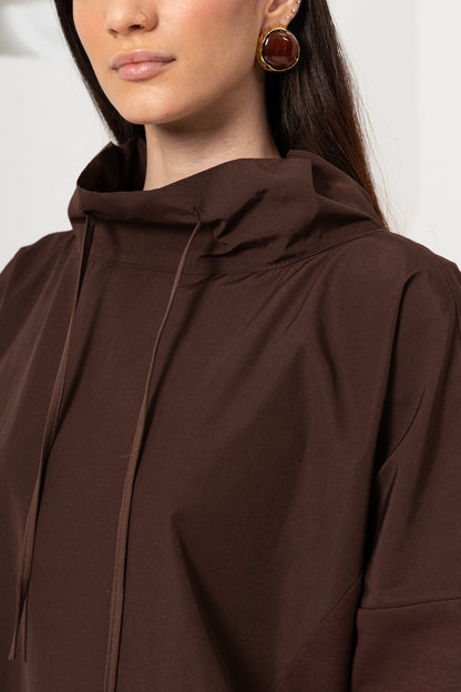 KAHVE DEGAJE YAKA PANTOLON TAKIM