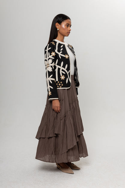 VİZON KRAŞLI KAT KAT ETEK